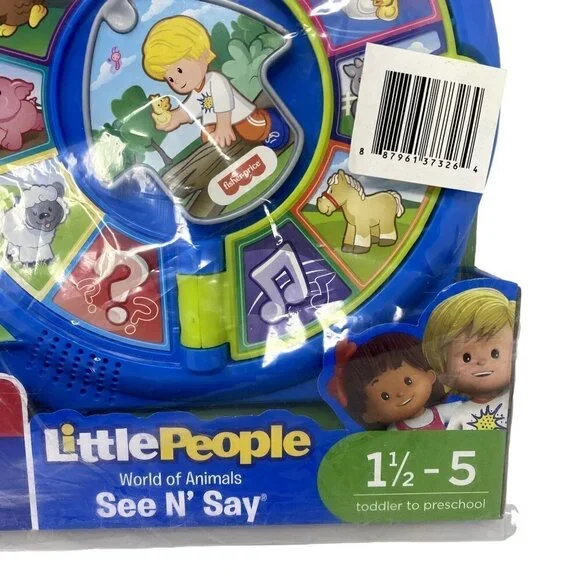 Fisher-Price Little People World of Animals See 'n Say Learning Toddler Toy - Picture 5 of 7